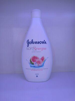 شامپو بدن جانسون Johnsons هندوانه و گل رز مدل Soft & Energise حجم 400 میلی