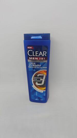 شامپو ضد شوره 1 در 3 تقویت کننده و حجم دهنده مردانه کلیر 400 مل روس