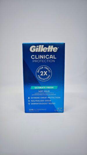 استیک ضد تعریق مردانه ژیلت سری Clinical مدل Ultimate Fresh حجم 48 میل